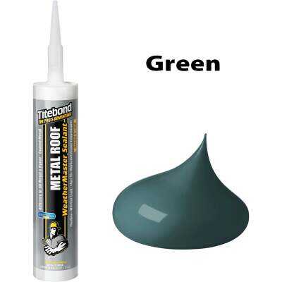 TiteBond Weathermaster 10 Oz. Green Metal Roof Sealant