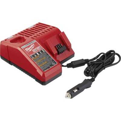 Milwaukee M18/M12 18 Volt and 12 Volt Lithium-Ion DC Vehicle Battery Charger