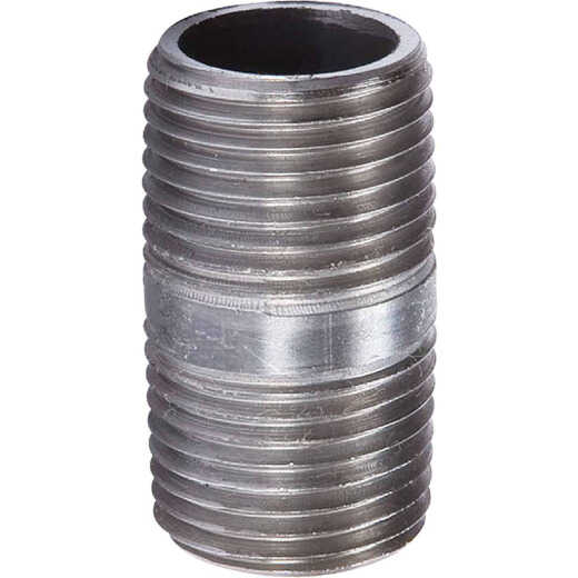 Southland 1/8 In. x Close Welded Steel Galvanized Nipple