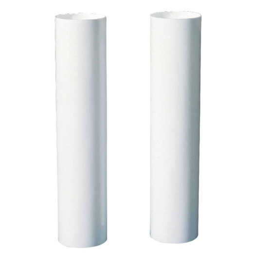 Westingouse White Candelabra Base Plastic Lamp Socket Cover (2-Pack)