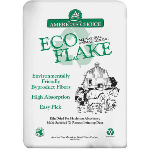 America's Choice 5.5 Cu. Ft. Pine Eco Flake Animal Bedding Stall Shavings
