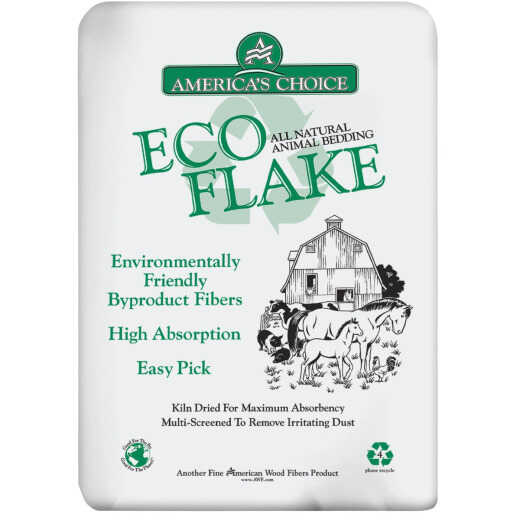America's Choice 7.5 Cu. Ft. Pine Eco Flake Animal Bedding Stall Shavings